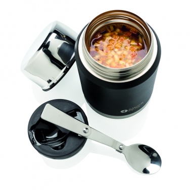 Logo trade promotional giveaways image of: Swiss Peak Elite copper vacuum food container