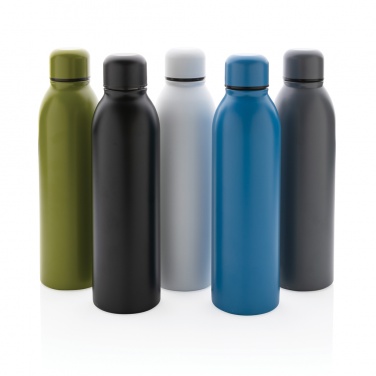 Logo trade corporate gifts image of: RCS Recycled stainless steel vacuum bottle 500ML