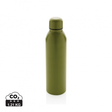 Logo trade business gifts image of: RCS Recycled stainless steel vacuum bottle 500ML