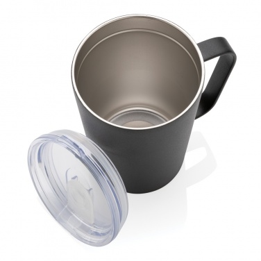 Logo trade advertising products image of: RCS Recycled stainless steel modern vacuum mug with lid