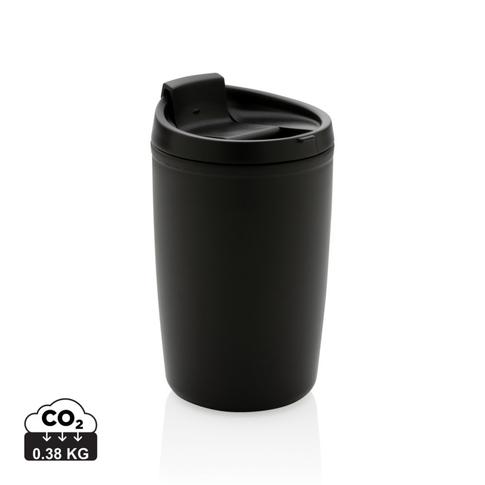 Logotrade promotional items photo of: GRS Recycled PP tumbler with flip lid