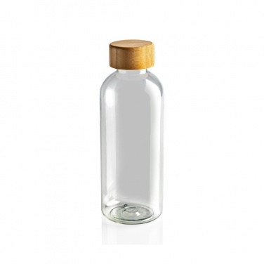 Logo trade promotional gift photo of: RCS RPET bottle with bamboo lid