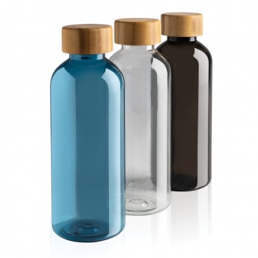 Logo trade promotional gift photo of: RCS RPET bottle with bamboo lid