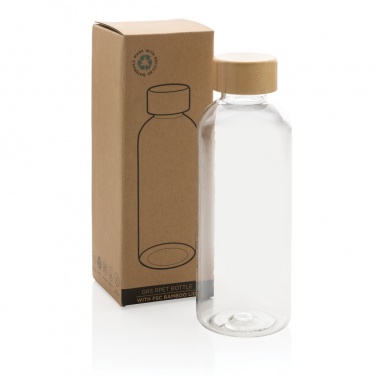 Logotrade promotional merchandise image of: RCS RPET bottle with bamboo lid