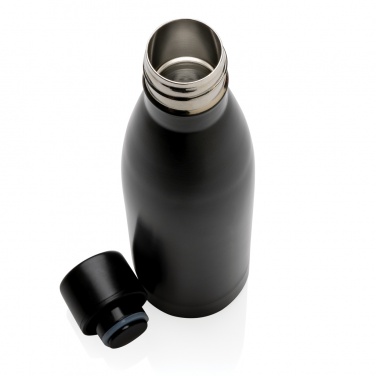 Logo trade promotional merchandise image of: RCS Recycled stainless steel solid vacuum bottle