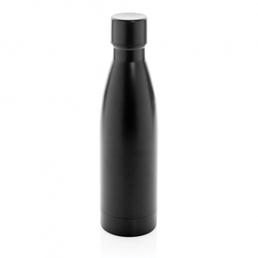 Logo trade promotional giveaways picture of: RCS Recycled stainless steel solid vacuum bottle