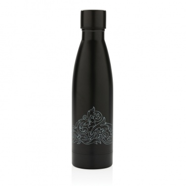 Logo trade promotional products picture of: RCS Recycled stainless steel solid vacuum bottle