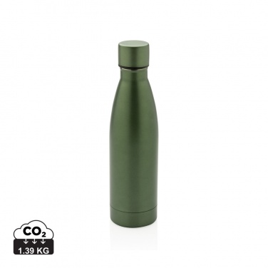 Logotrade promotional item image of: RCS Recycled stainless steel solid vacuum bottle