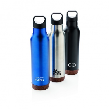 Logo trade promotional product photo of: Cork leakproof vacuum flask