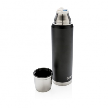 Logo trade promotional giveaways picture of: Swiss Peak Elite 1L copper vacuum flask