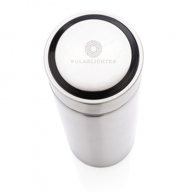 Logo trade promotional merchandise picture of: Vacuum stainless steel bottle