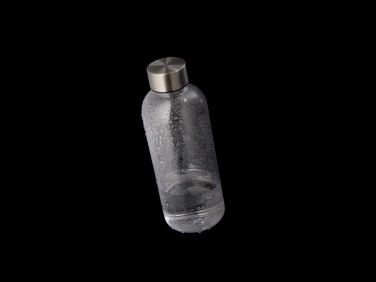 Logo trade promotional merchandise image of: Leakproof water bottle with metallic lid