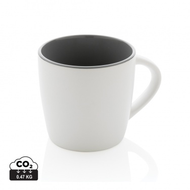 Logo trade promotional gifts picture of: Ceramic mug with coloured inner 300ml