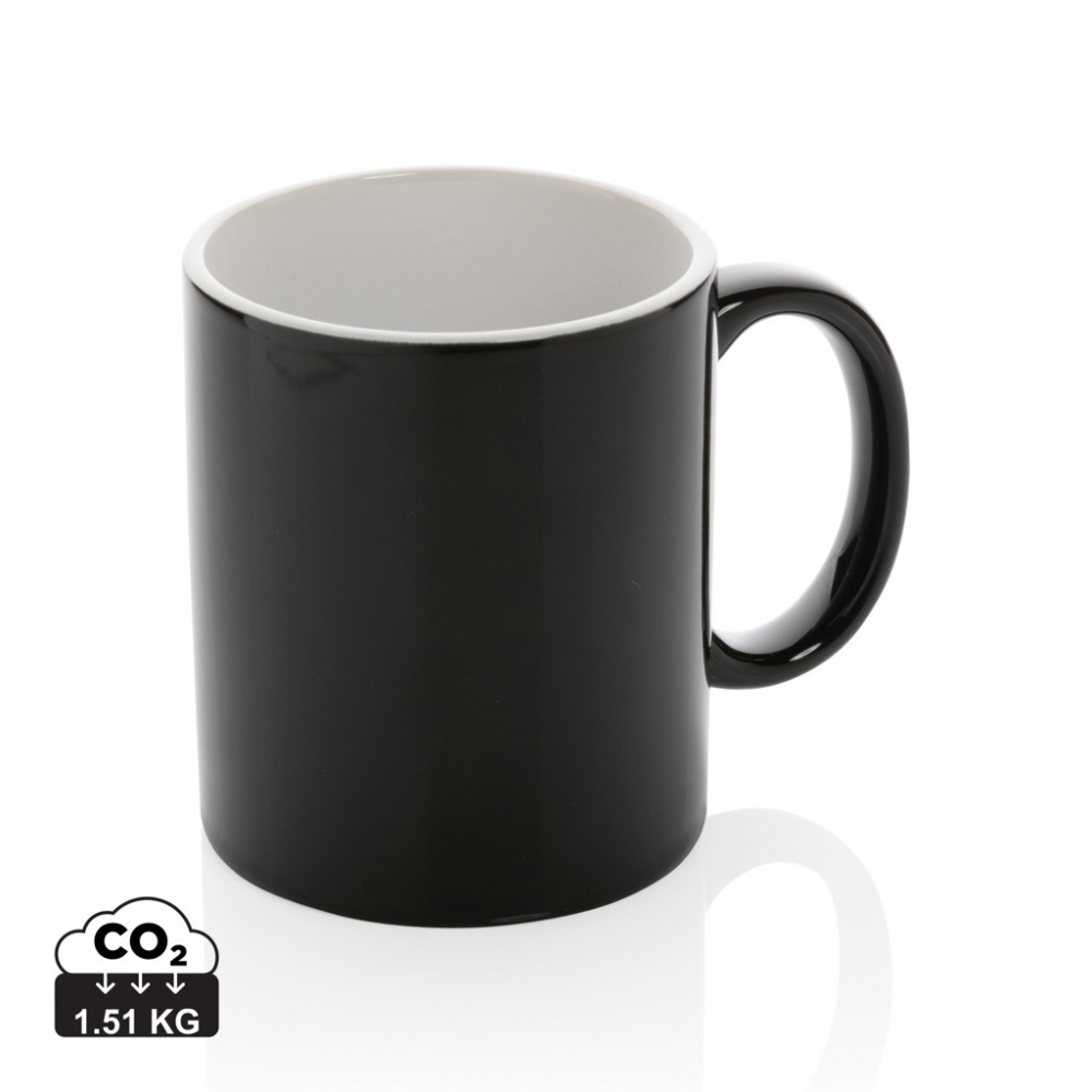 Logo trade promotional giveaways picture of: Ceramic classic mug 350ml