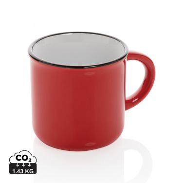 Logo trade promotional product photo of: Vintage ceramic mug 280ml