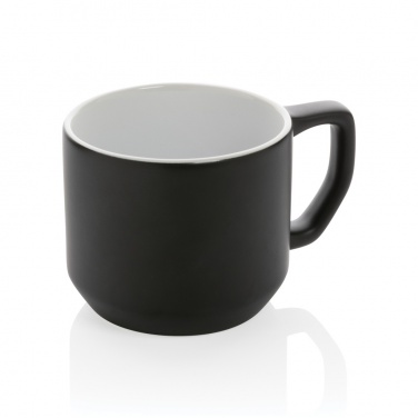 Logo trade corporate gift photo of: Ceramic modern mug 350ml