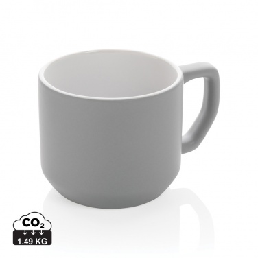 Logo trade promotional gifts picture of: Ceramic modern mug 350ml