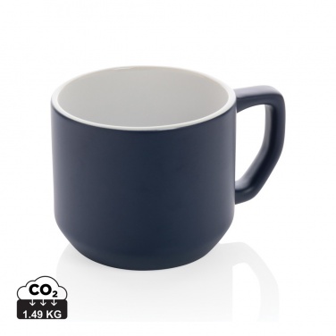 Logotrade promotional gift picture of: Ceramic modern mug 350ml