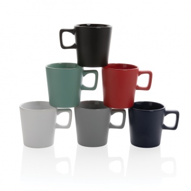 Logo trade advertising products picture of: Ceramic modern coffee mug 300ml