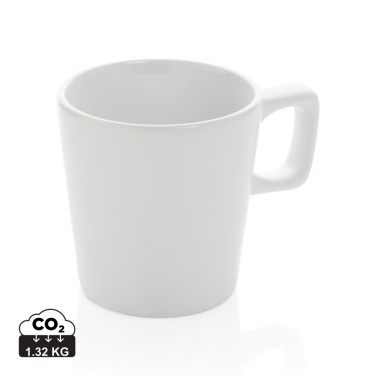 Logo trade advertising product photo of: Ceramic modern coffee mug 300ml