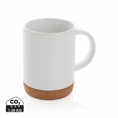 Logotrade corporate gifts photo of: Ceramic mug with cork base 280ml