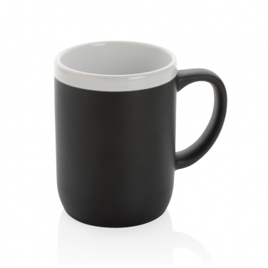 Logotrade promotional product image of: Ceramic mug with white rim 300ml