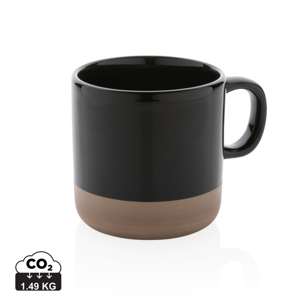 Logotrade advertising product image of: Glazed ceramic mug 360ml