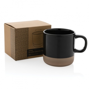 Logo trade promotional product photo of: Glazed ceramic mug 360ml