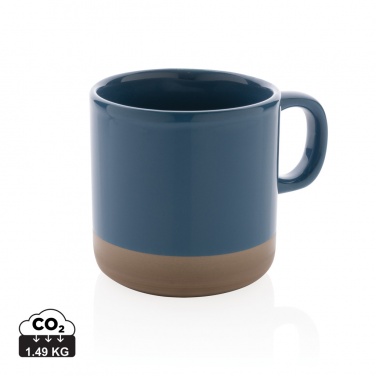 Logo trade corporate gift photo of: Glazed ceramic mug 360ml