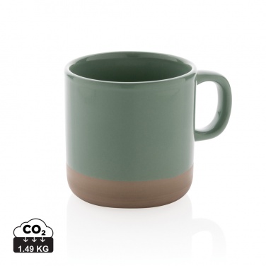 Logo trade advertising product photo of: Glazed ceramic mug 360ml