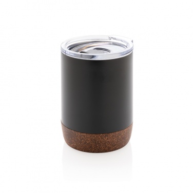 Logo trade promotional items picture of: RCS Re-steel cork small vacuum coffee mug