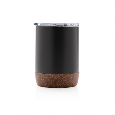 Logotrade promotional product image of: RCS Re-steel cork small vacuum coffee mug