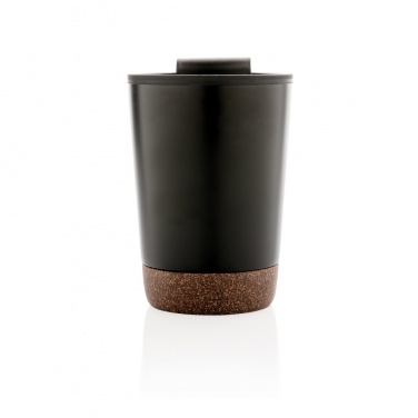 Logo trade promotional gifts picture of: GRS RPP stainless steel cork coffee tumbler