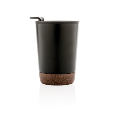 Logotrade promotional giveaway image of: GRS RPP stainless steel cork coffee tumbler