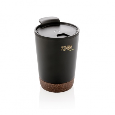 Logotrade promotional item image of: GRS RPP stainless steel cork coffee tumbler