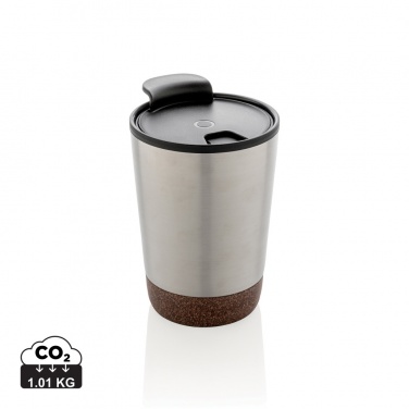 Logo trade promotional products picture of: GRS RPP stainless steel cork coffee tumbler