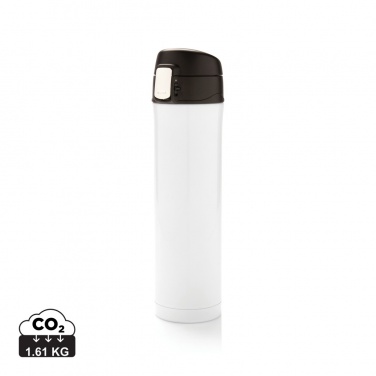 Logo trade promotional product photo of: RCS Re-steel easy lock vacuum flask