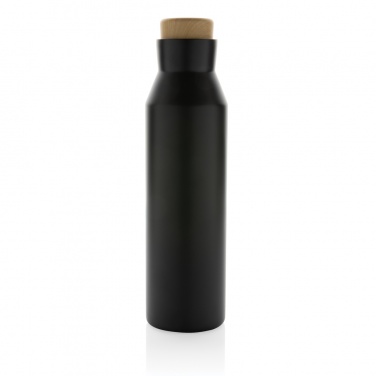 Logo trade corporate gifts picture of: Gaia RCS certified recycled stainless steel vacuum bottle