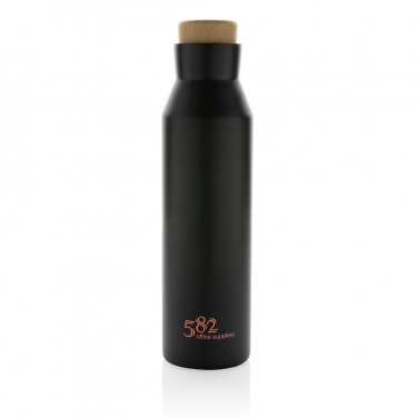 Logo trade promotional product photo of: Gaia RCS certified recycled stainless steel vacuum bottle