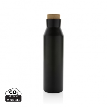 Logo trade promotional merchandise photo of: Gaia RCS certified recycled stainless steel vacuum bottle