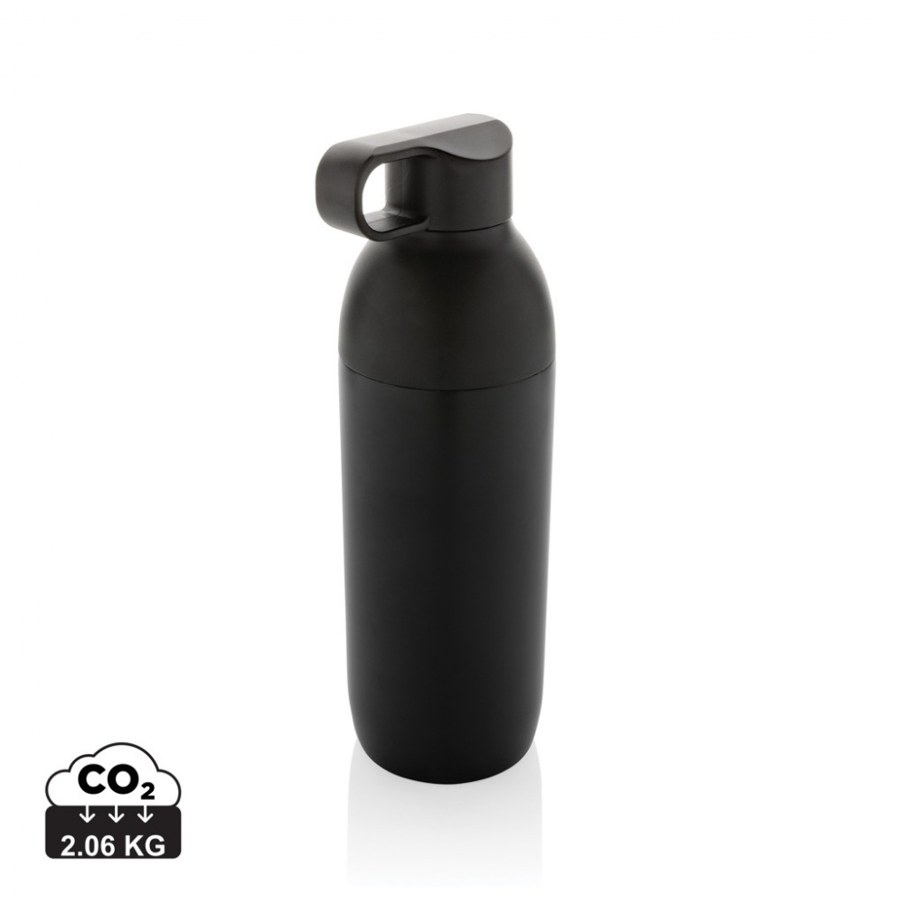 Logotrade advertising product picture of: Flow RCS recycled stainless steel vacuum bottle