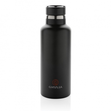 Logo trade business gift photo of: Hydro RCS recycled stainless steel vacuum bottle with spout