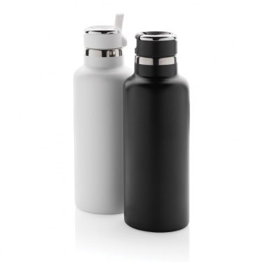 Logo trade promotional merchandise picture of: Hydro RCS recycled stainless steel vacuum bottle with spout