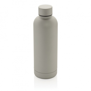 Logo trade corporate gifts picture of: RCS Recycled stainless steel Impact vacuum bottle