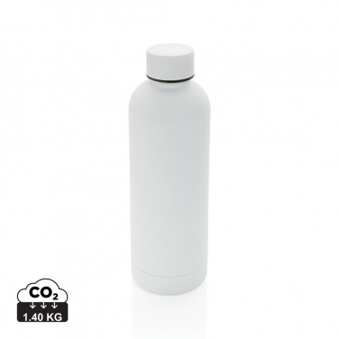 Logo trade promotional giveaways picture of: RCS Recycled stainless steel Impact vacuum bottle