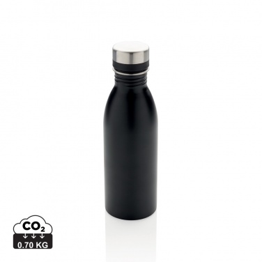 Logo trade corporate gifts image of: RCS Recycled stainless steel deluxe water bottle