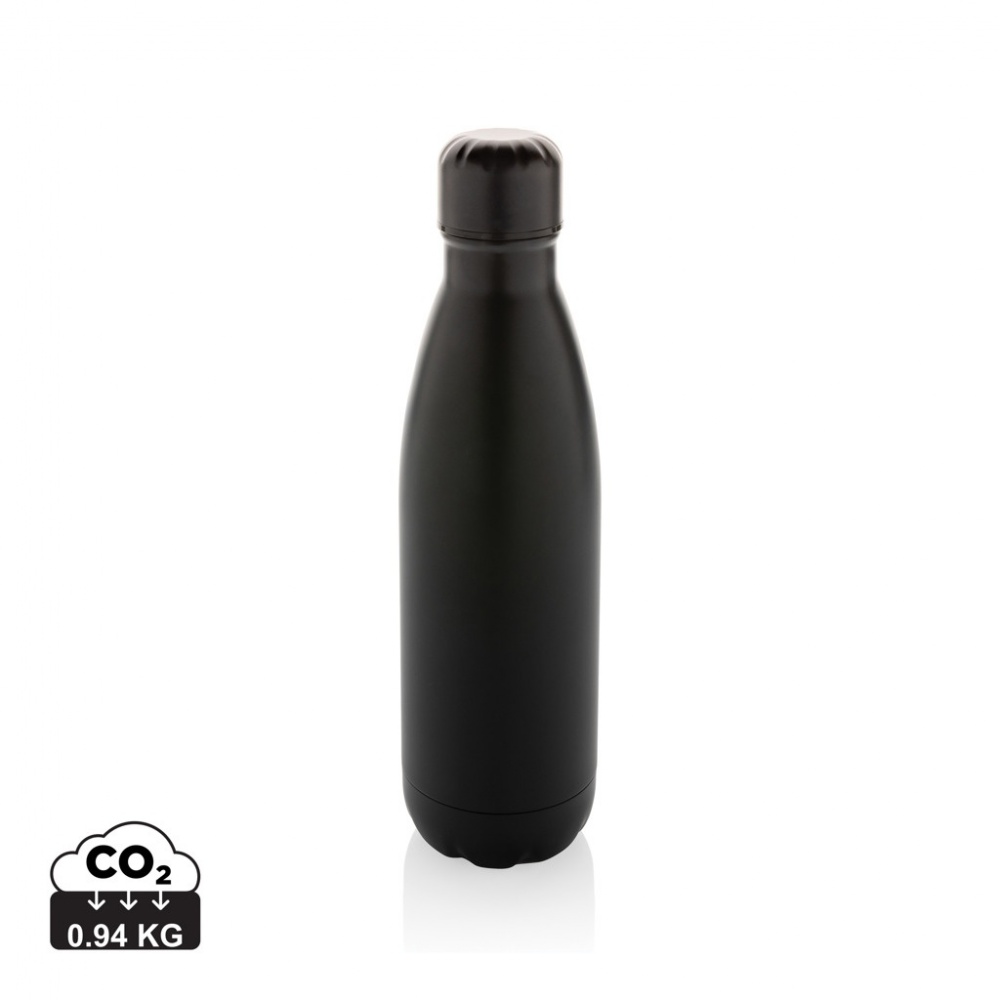 Logotrade promotional products photo of: Eureka RCS certified re-steel single wall water bottle