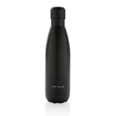 Logo trade promotional products image of: Eureka RCS certified re-steel single wall water bottle