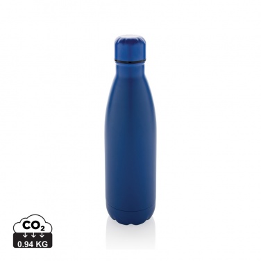 Logotrade promotional gift image of: Eureka RCS certified re-steel single wall water bottle