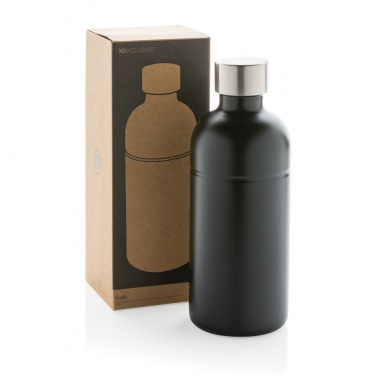 Logo trade business gift photo of: Soda RCS certified re-steel carbonated drinking bottle